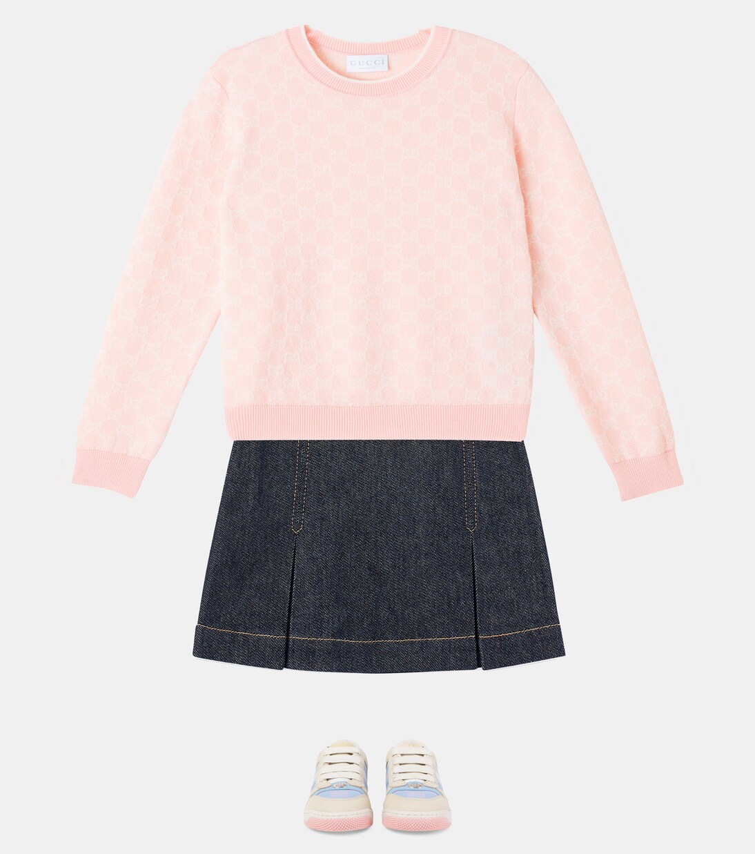 GG wool jacquard sweater | Gucci Kids
