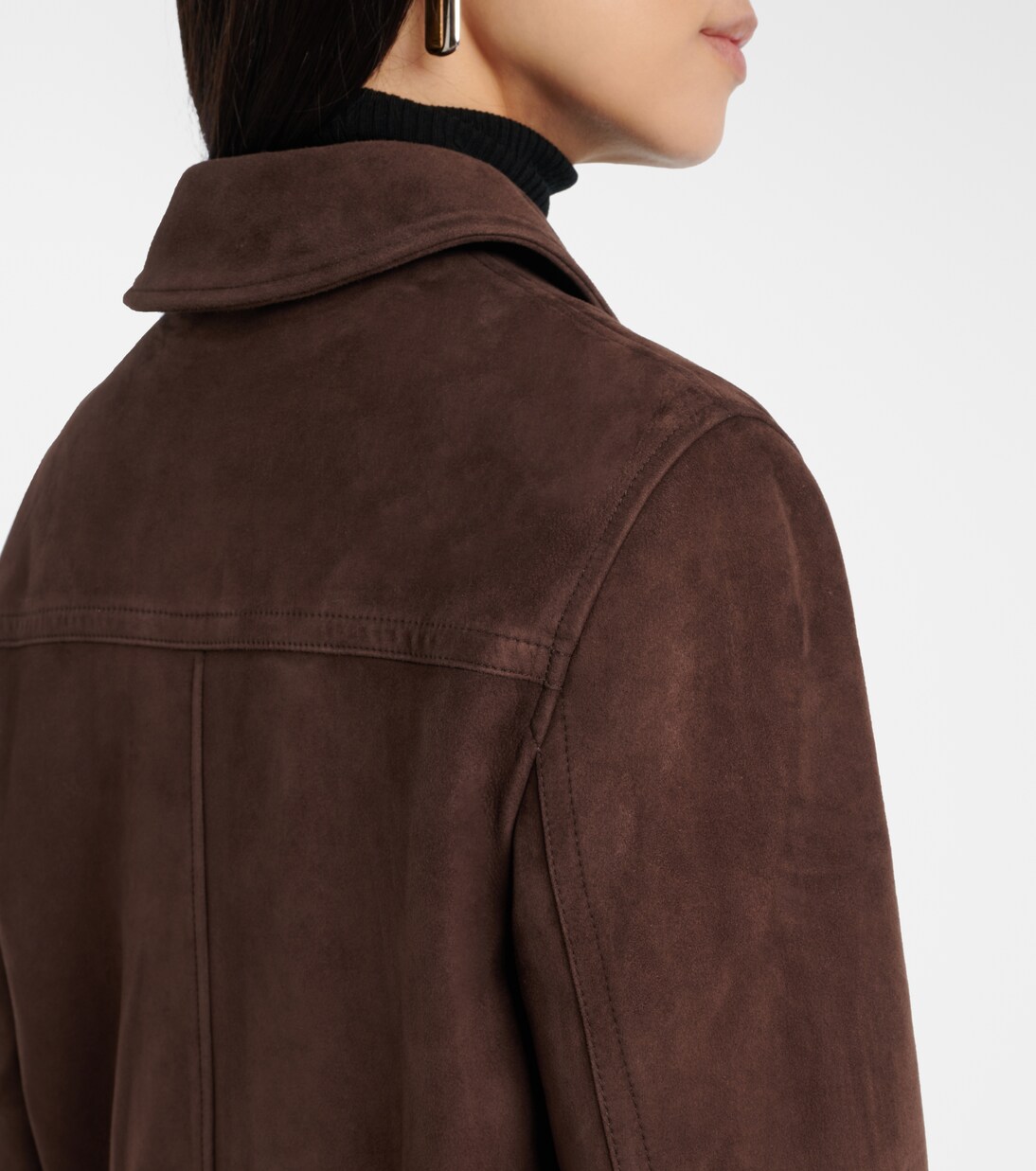 Bomberjacke aus Veloursleder | Yves Salomon