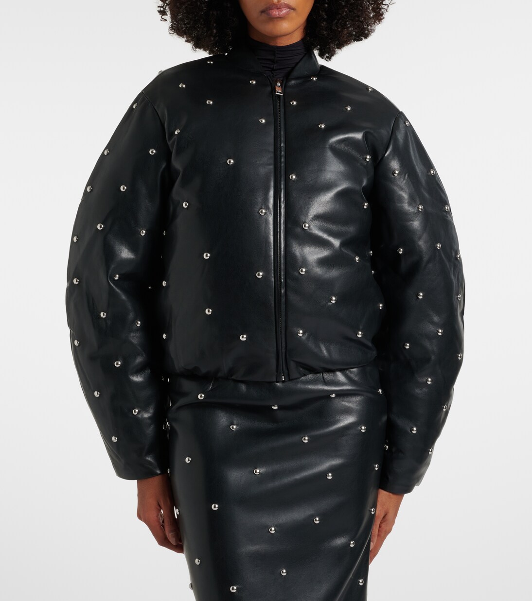 Studded puffer jacket | Rotate
