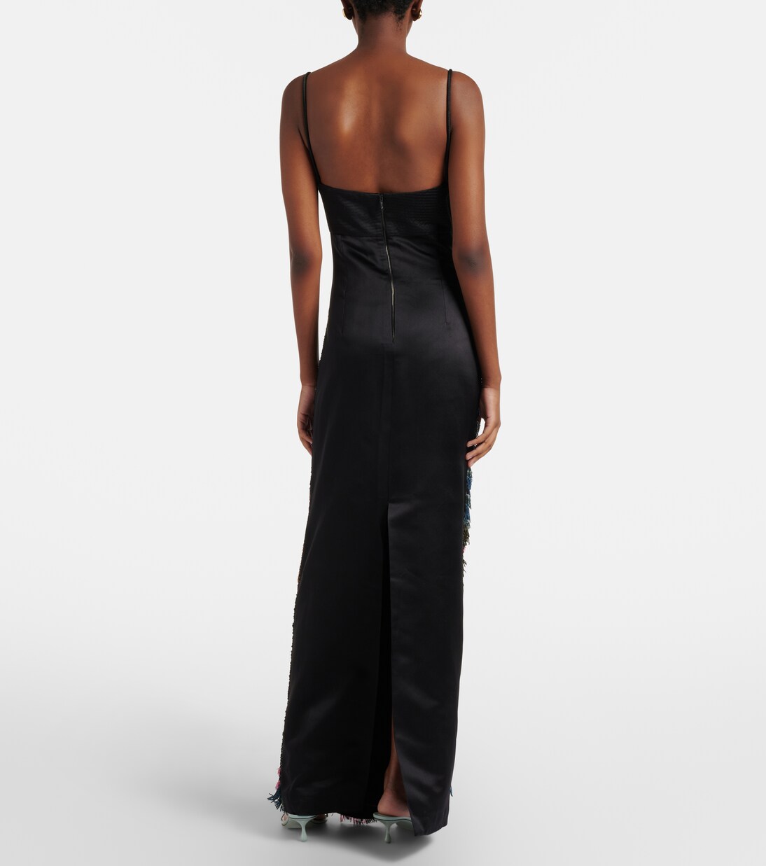 Embellished silk-blend gown | Johanna Ortiz