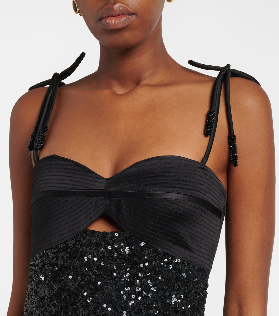 Embellished silk-blend gown | Johanna Ortiz