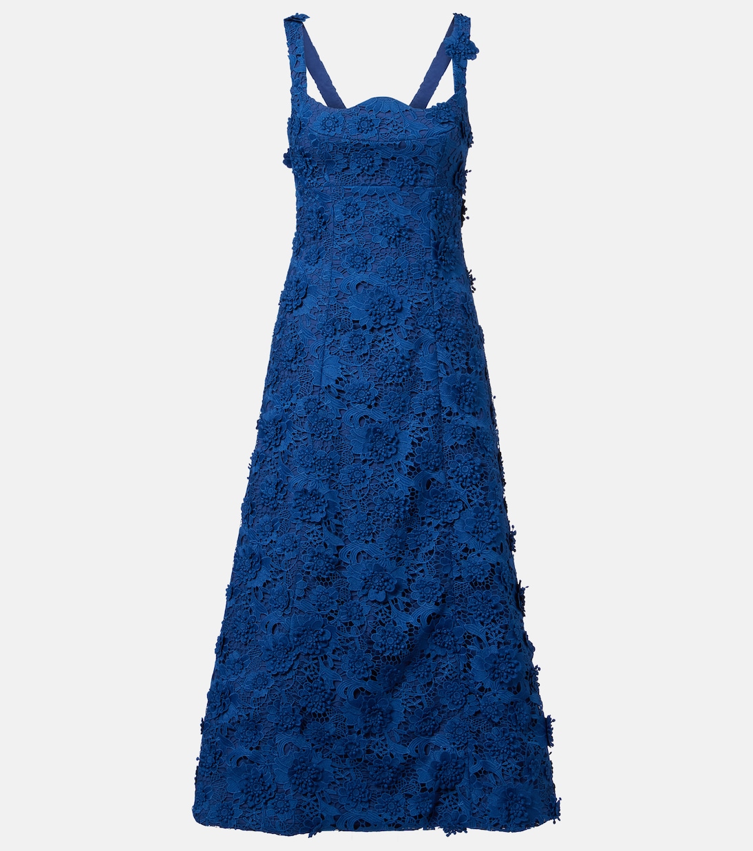 Odette lace midi dress | Leo Lin