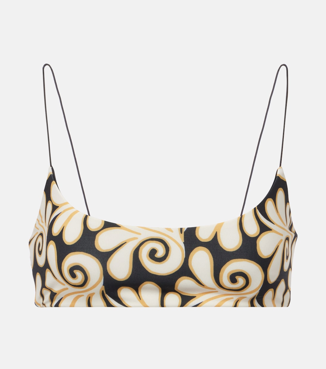 Isla printed bikini top | Cala de la Cruz