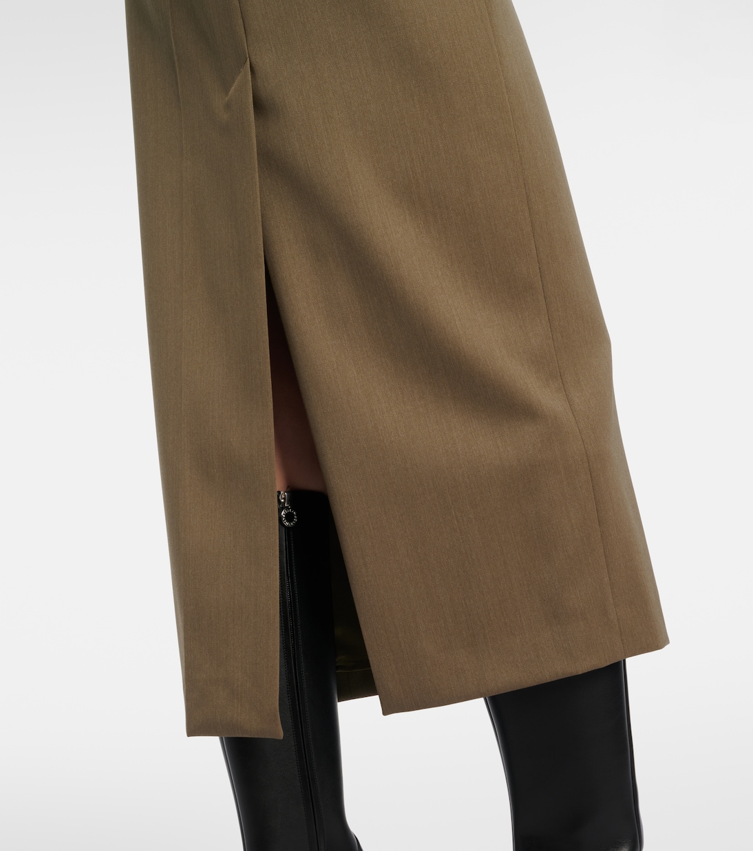 Wool-blend midi skirt | Victoria Beckham