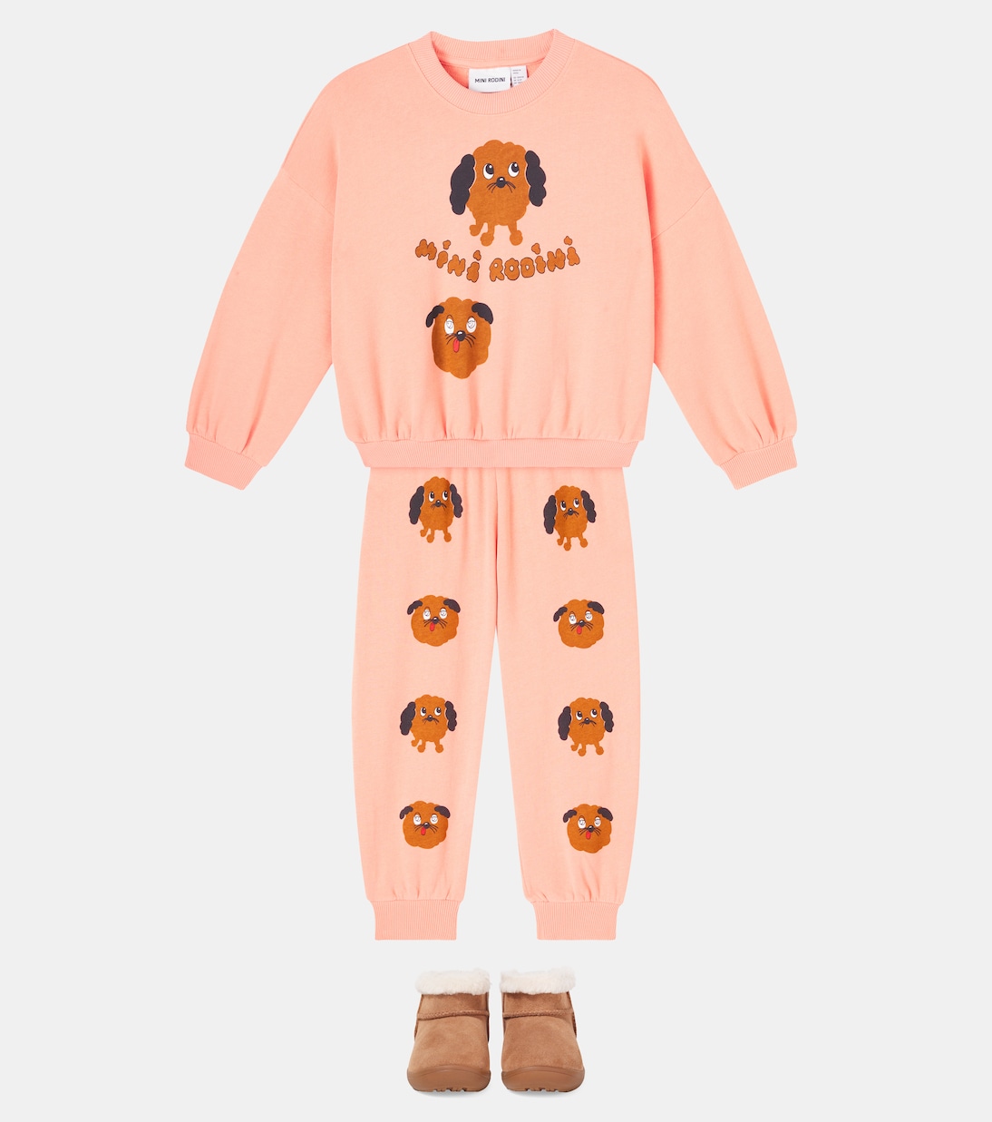 Sweatshirt Doggies aus Baumwolle | Mini Rodini