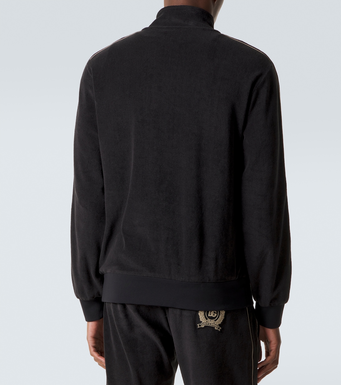 Logo cotton-blend sweatshirt | Dolce&Gabbana
