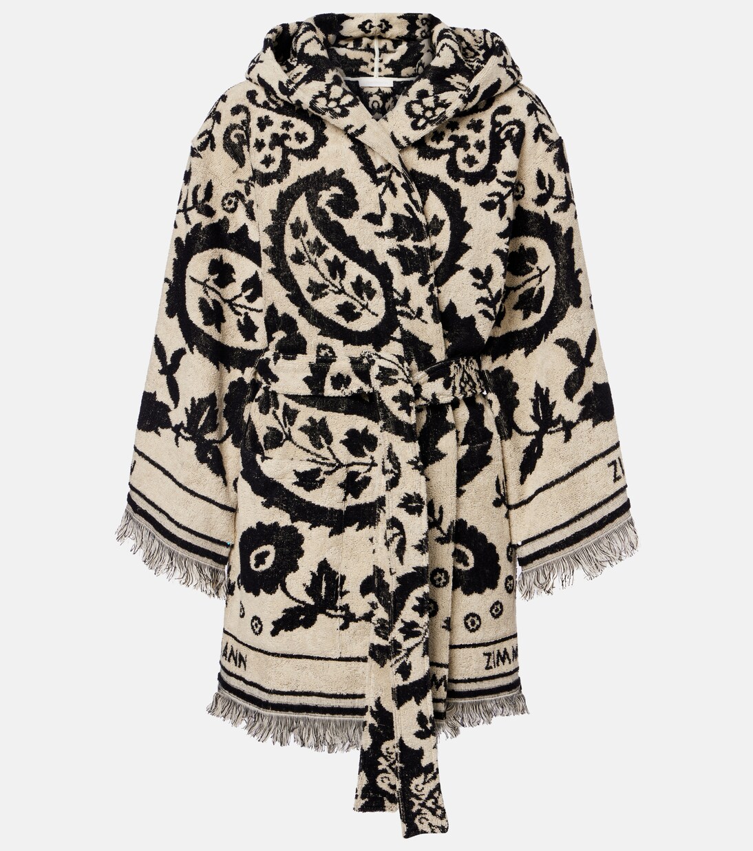 Wanderlust cotton terry wrap robe | Zimmermann
