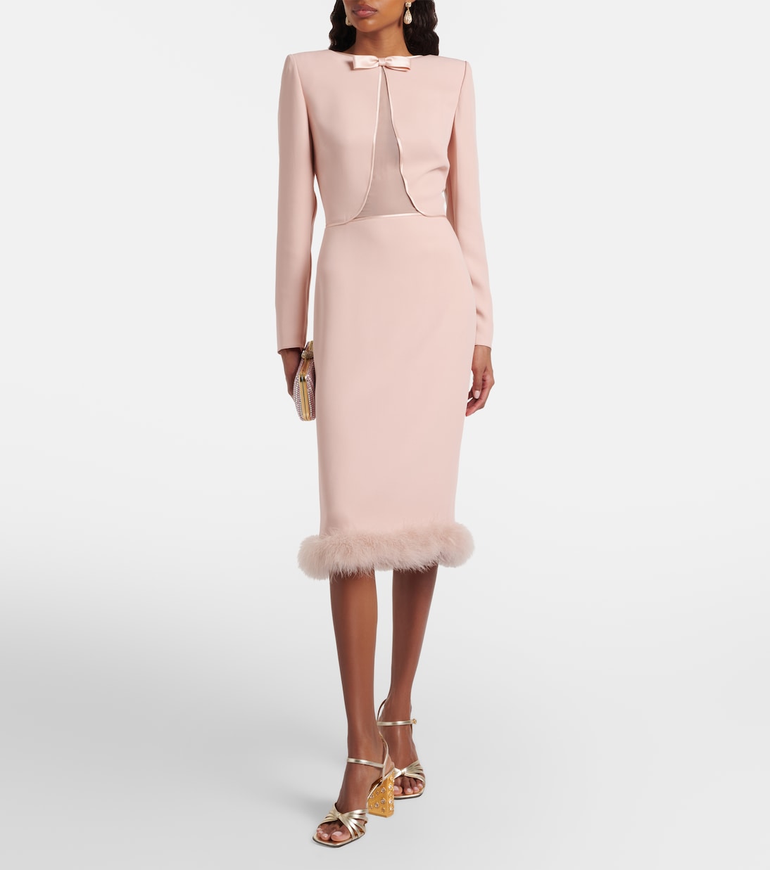 90 embellished metallic leather sandals | Valentino Garavani