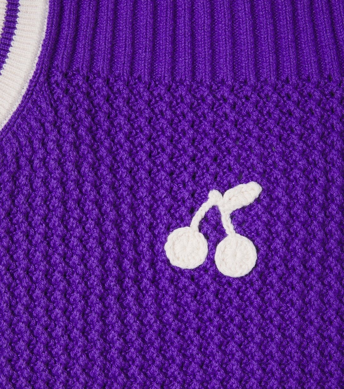 Knitted cotton tank top | Bonpoint