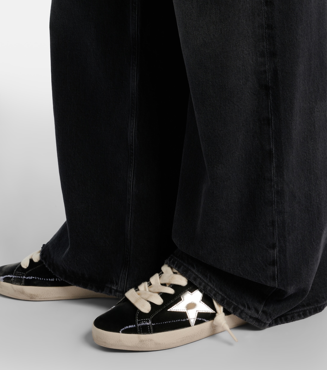 Super-Star velvet sneakers | Golden Goose