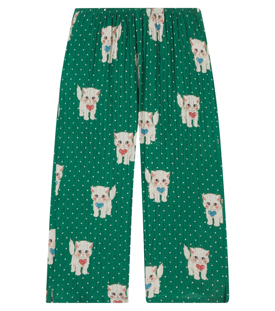 Elin 폴카 도트 프린트 코튼 팬츠  | Konges Sløjd