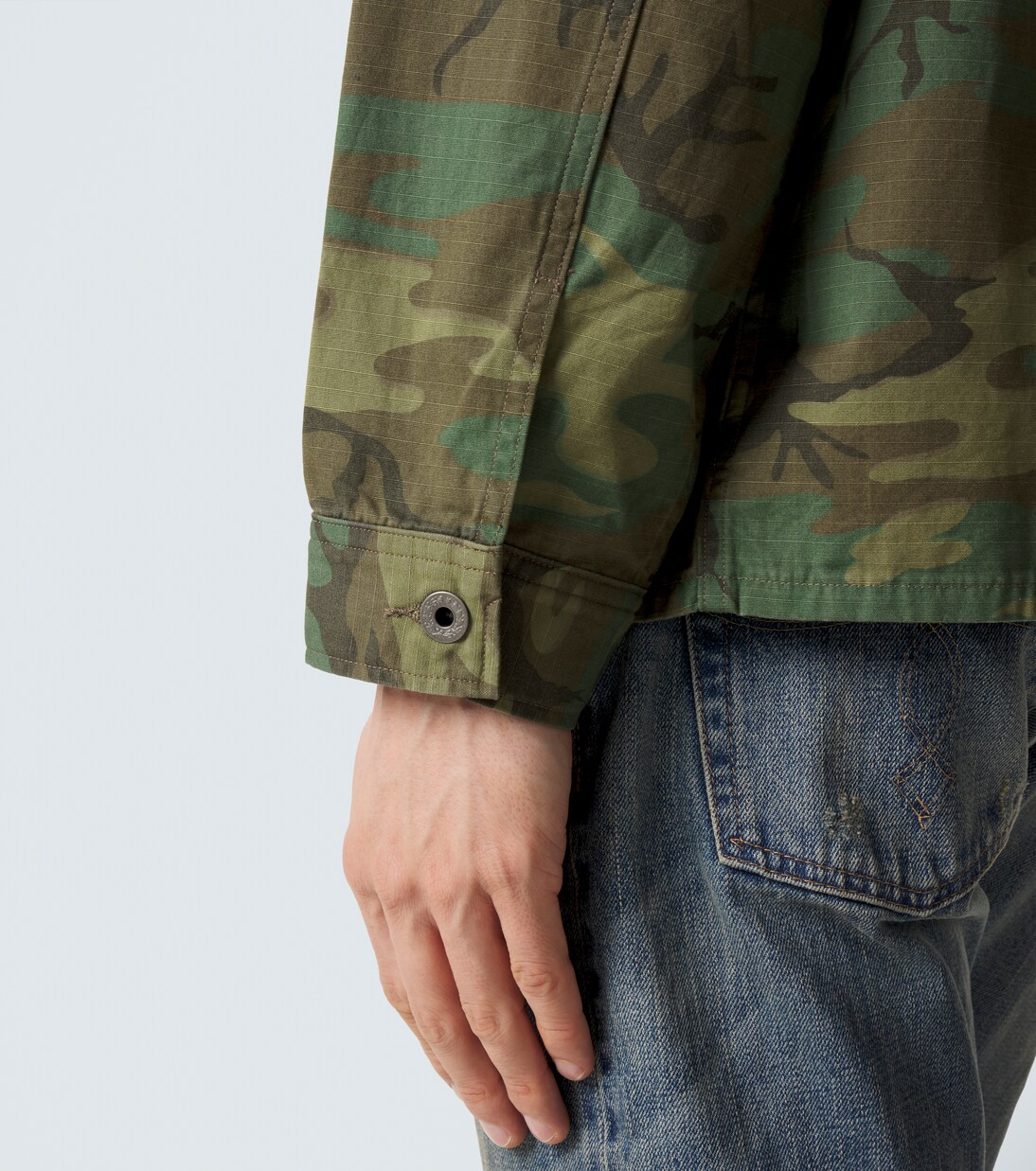 Camouflage cotton overshirt | RRL
