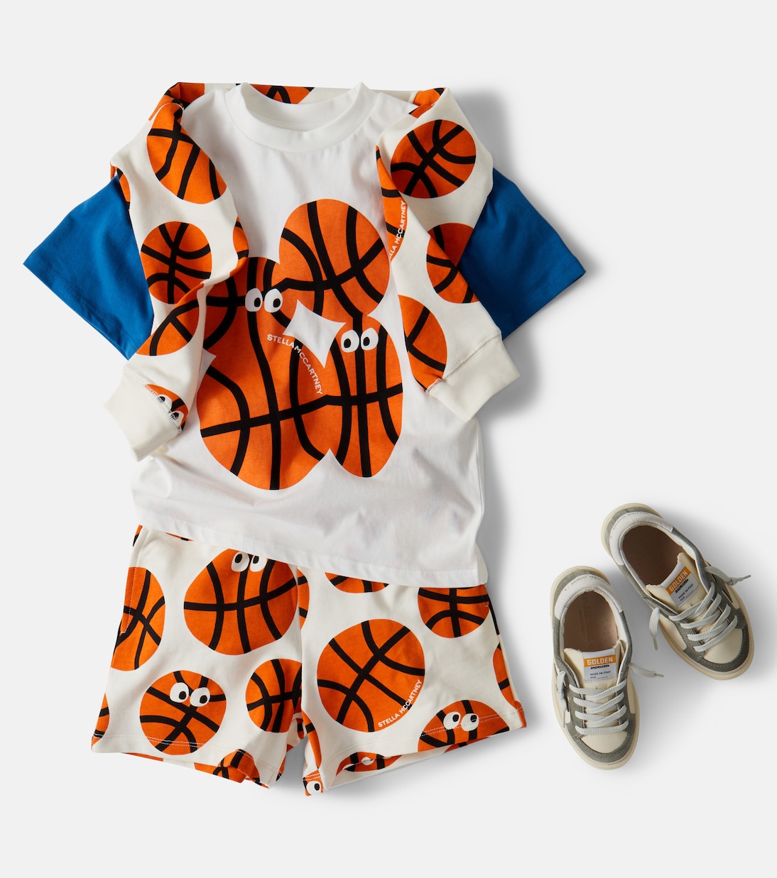 Printed cotton jersey T-shirt | Stella McCartney Kids