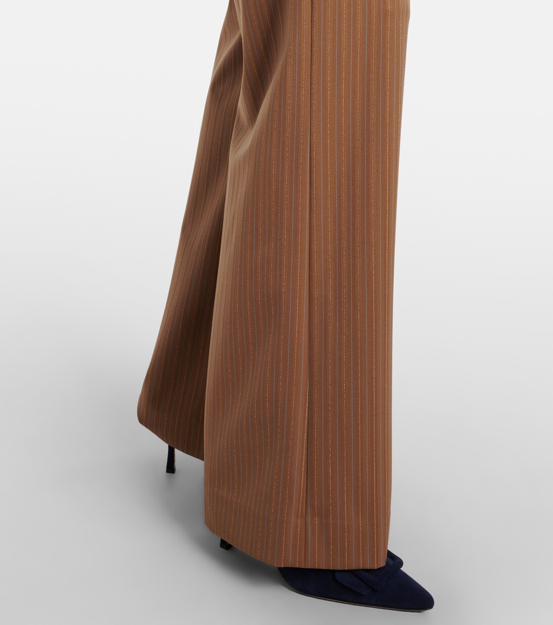 Rimini pinstripe wide-leg pants | Veronica Beard