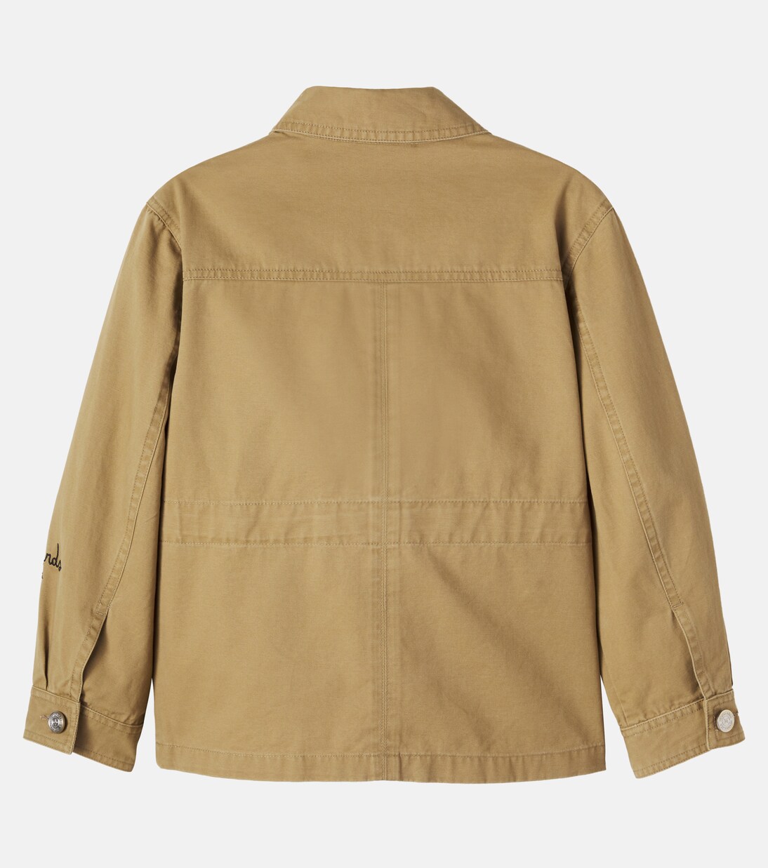 Embroidered denim jacket | Monnalisa