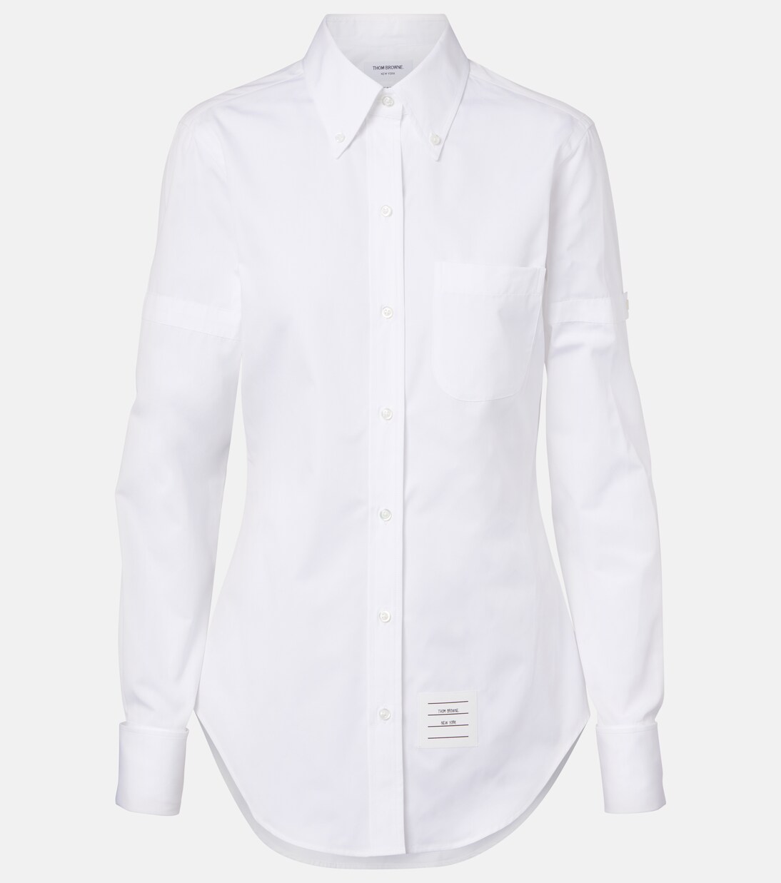 Logo cotton shirt | Thom Browne