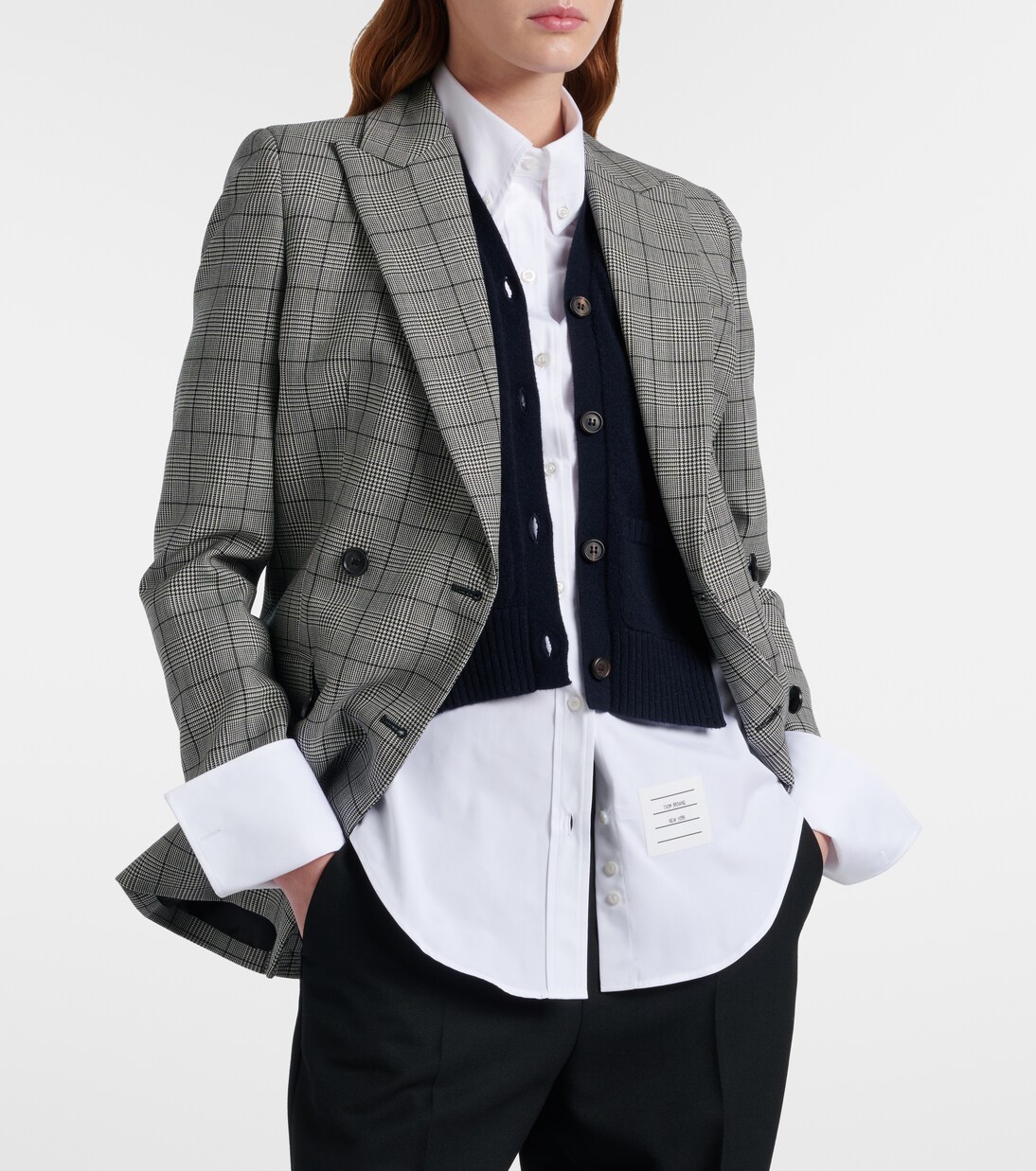 Logo cotton shirt | Thom Browne