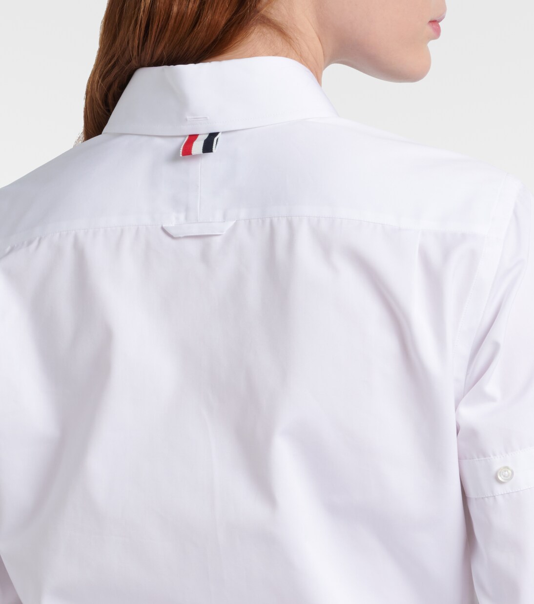Logo cotton shirt | Thom Browne