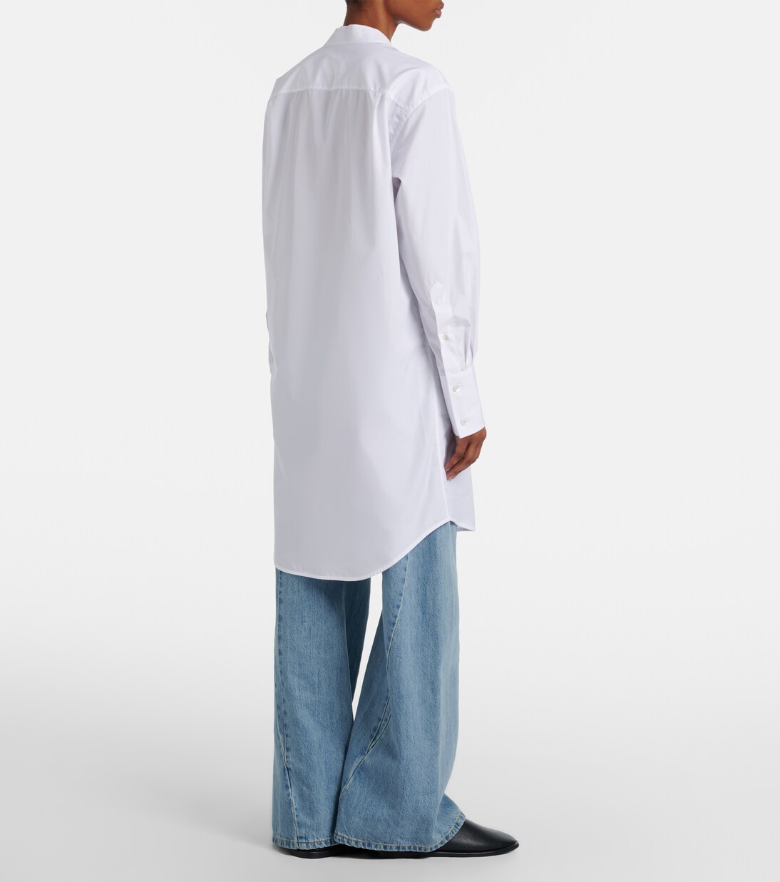 Hemdblusenkleid aus Baumwollpopeline | Maison Margiela