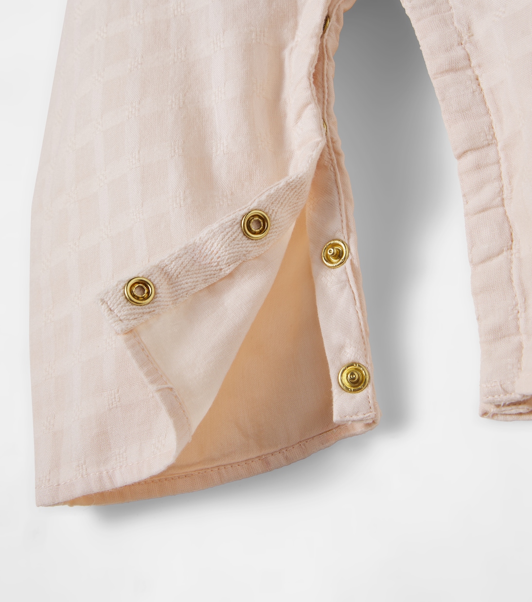 Baby Morli checked cotton jumpsuit | Louise Misha