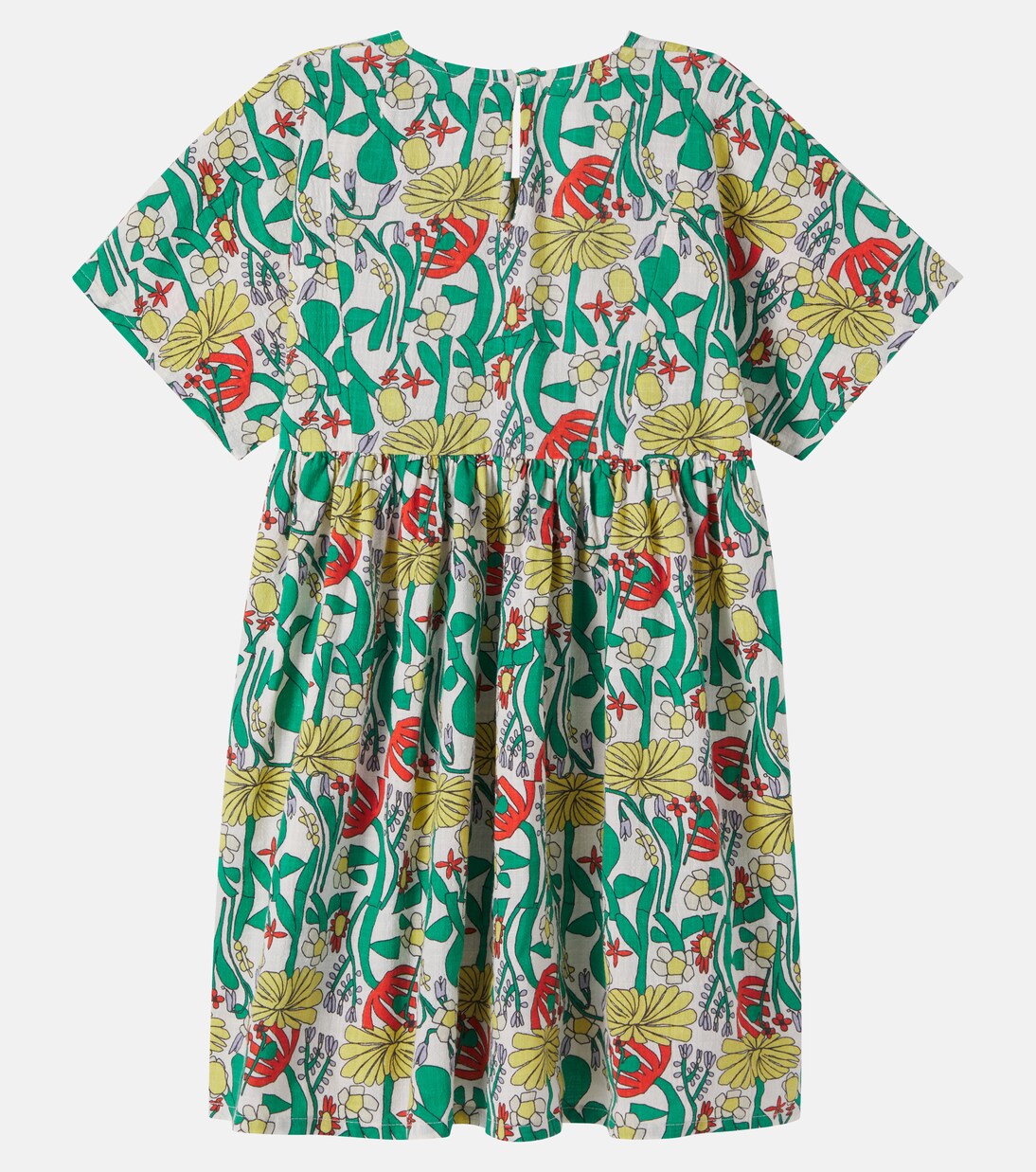 Color Herbalist floral cotton dress | Bobo Choses