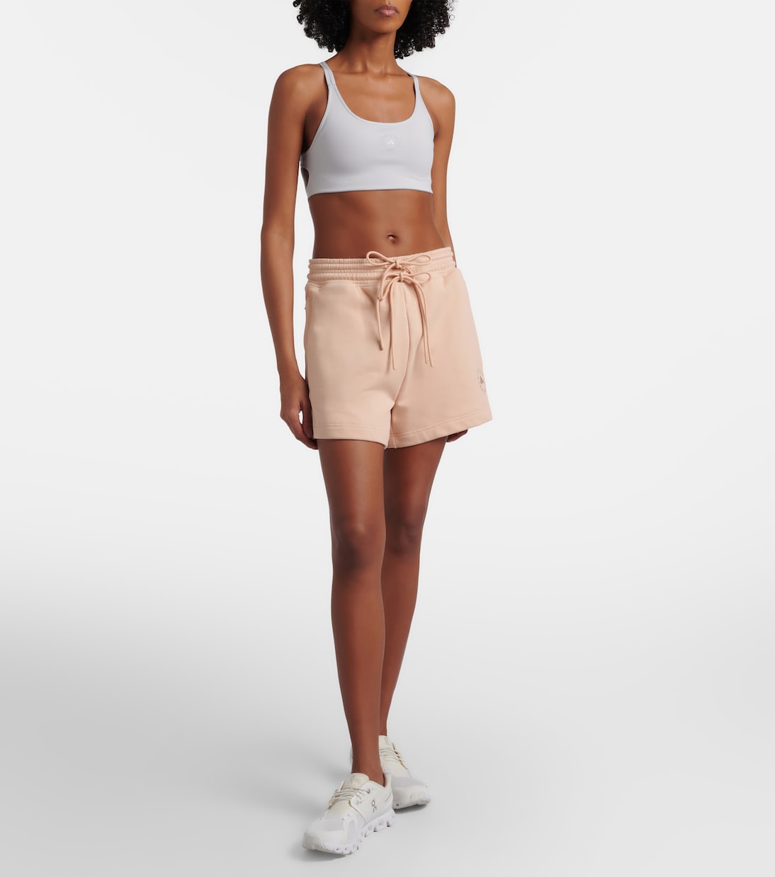 Logo cotton shorts | Adidas by Stella McCartney