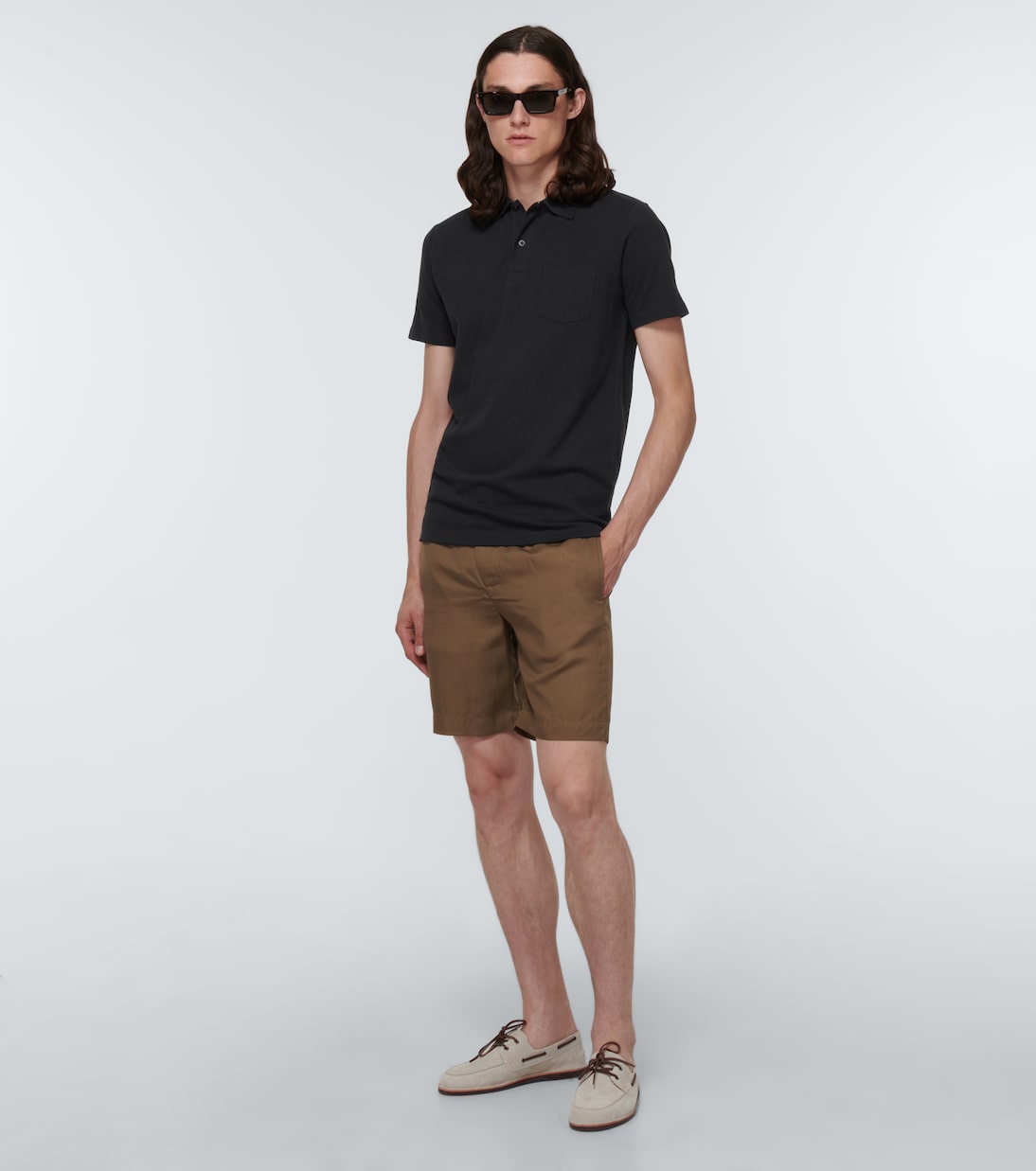 Polo Riviera en coton | Sunspel