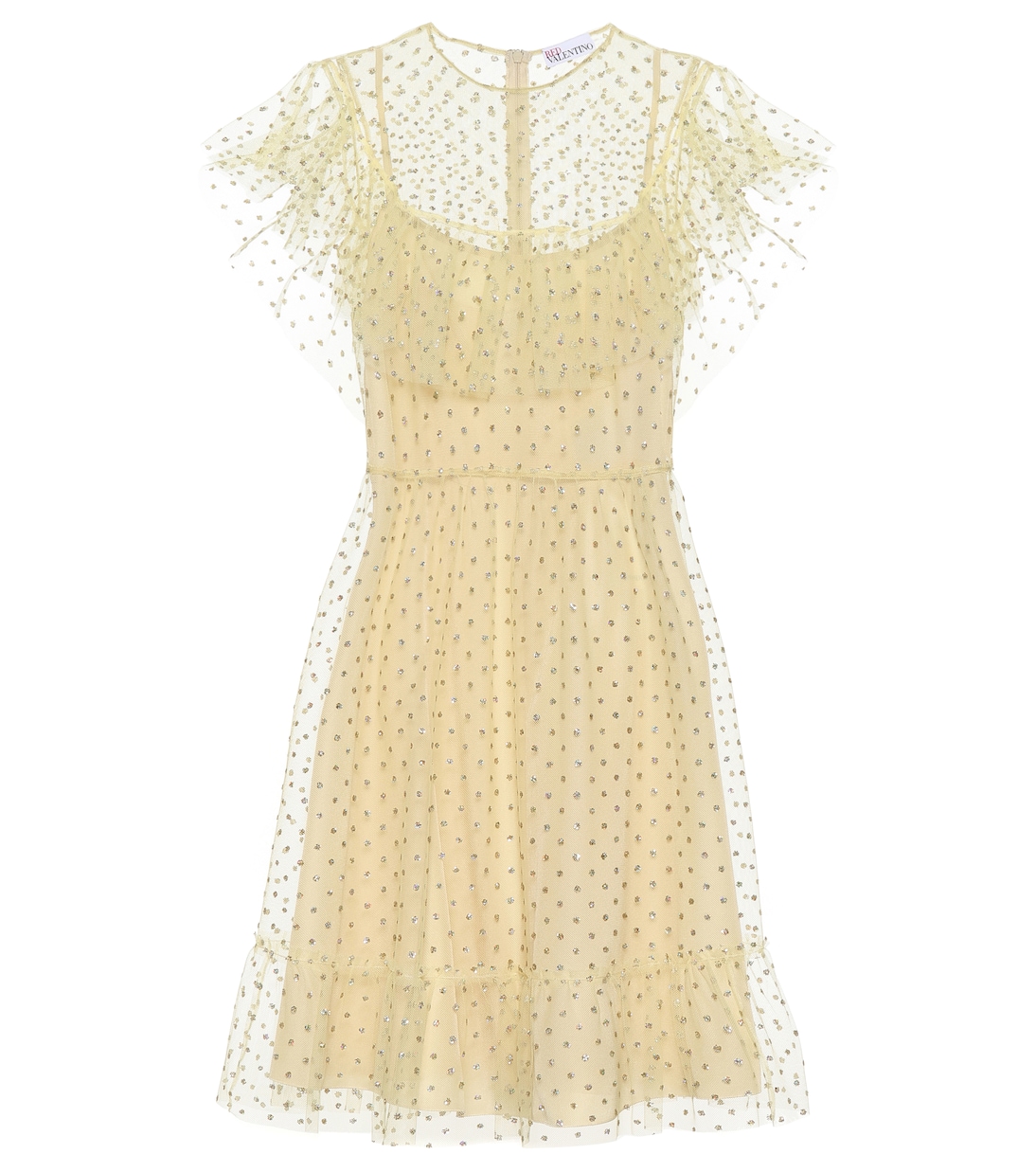 Embellished tulle minidress | REDValentino