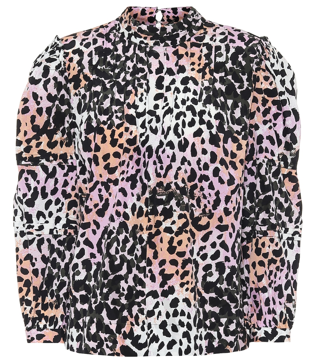 Blusa Lety a stampa in seta stretch | Veronica Beard