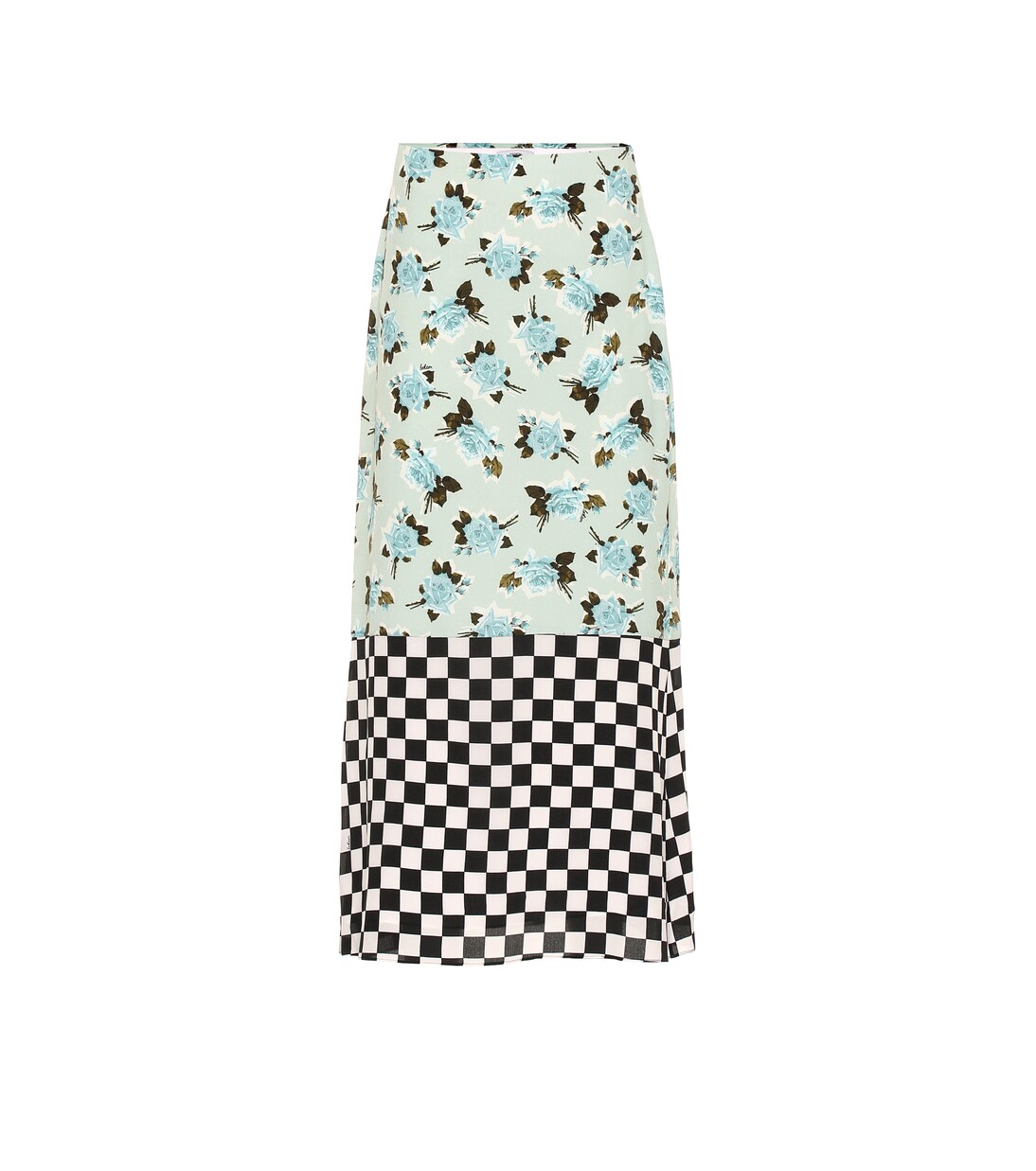 Falda midi Vaughan de crepé | Erdem