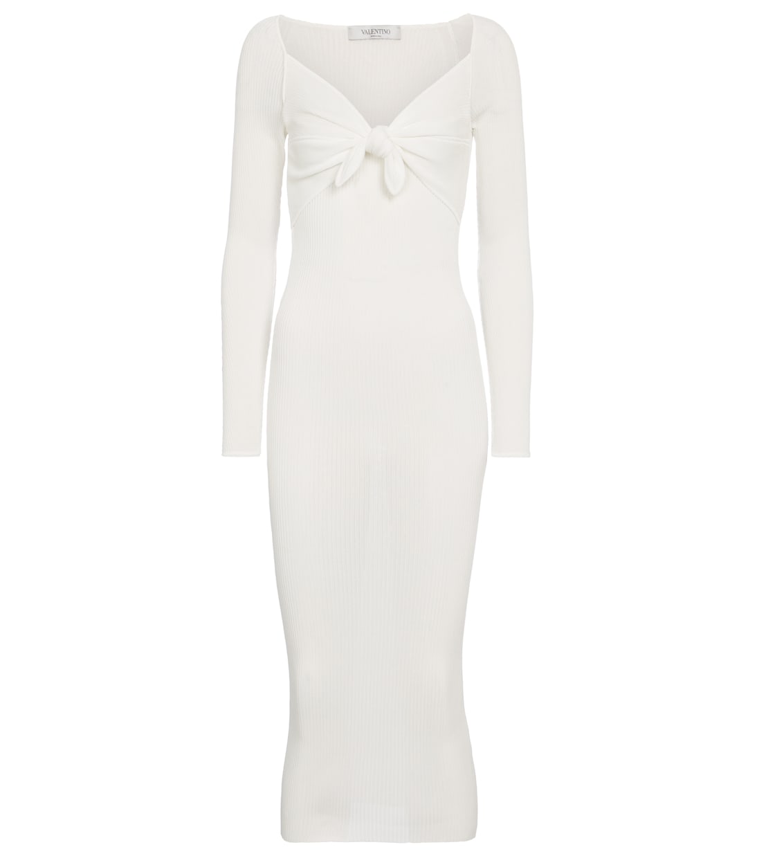 Valentino Midikleid aus Rippstrick | Valentino