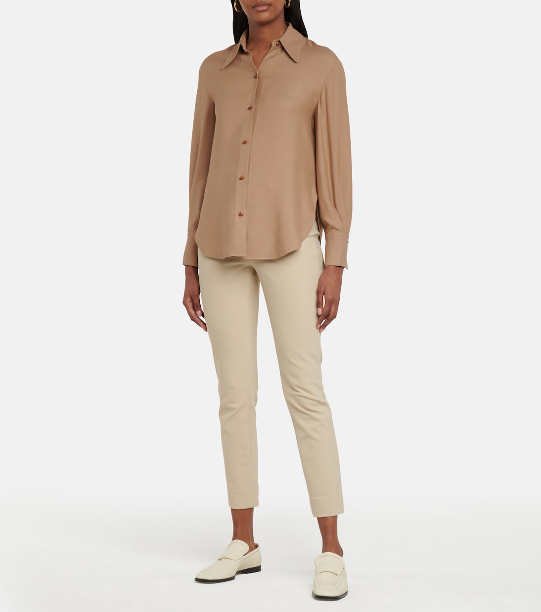 Hemd aus Twill | Vince