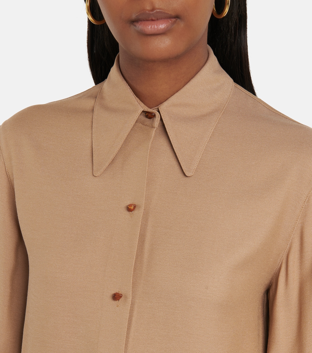 Hemd aus Twill | Vince