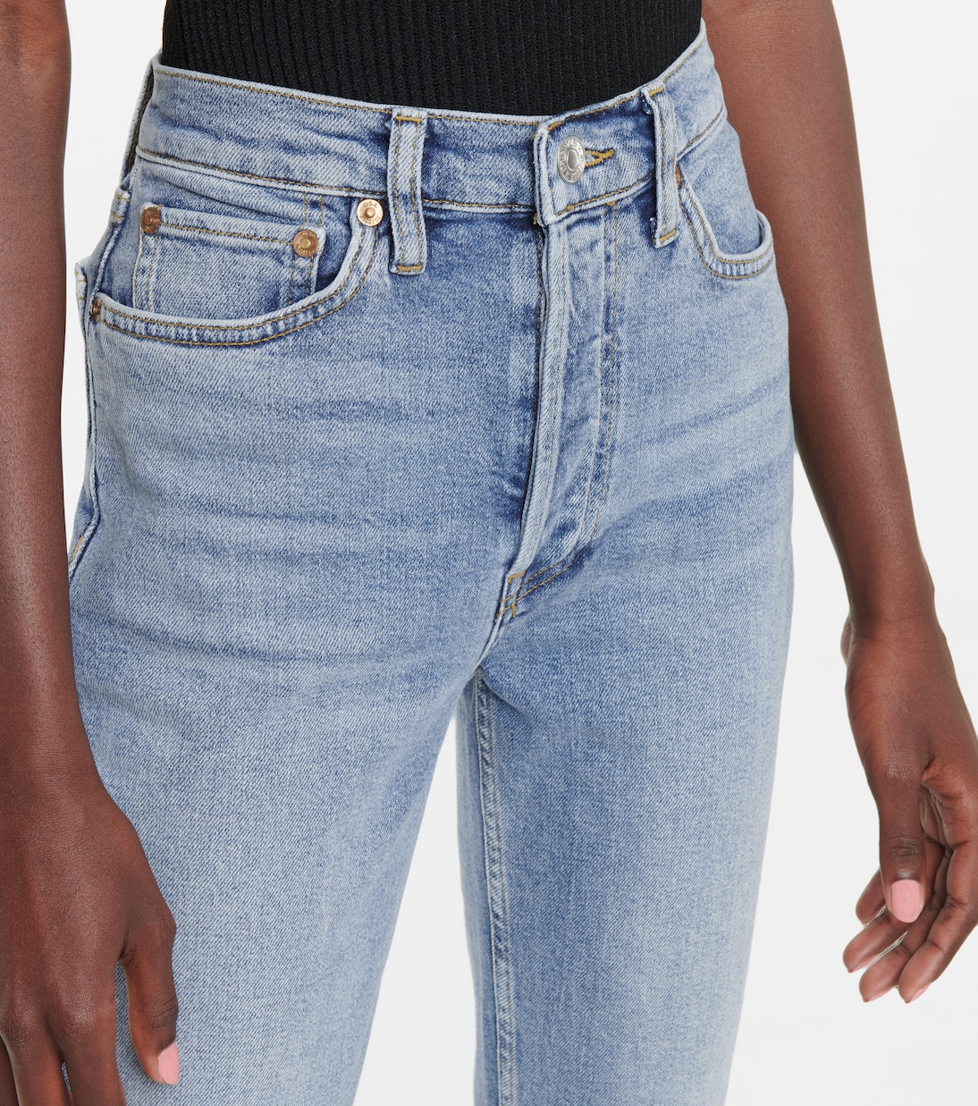 Jean slim à taille haute | Re/Done