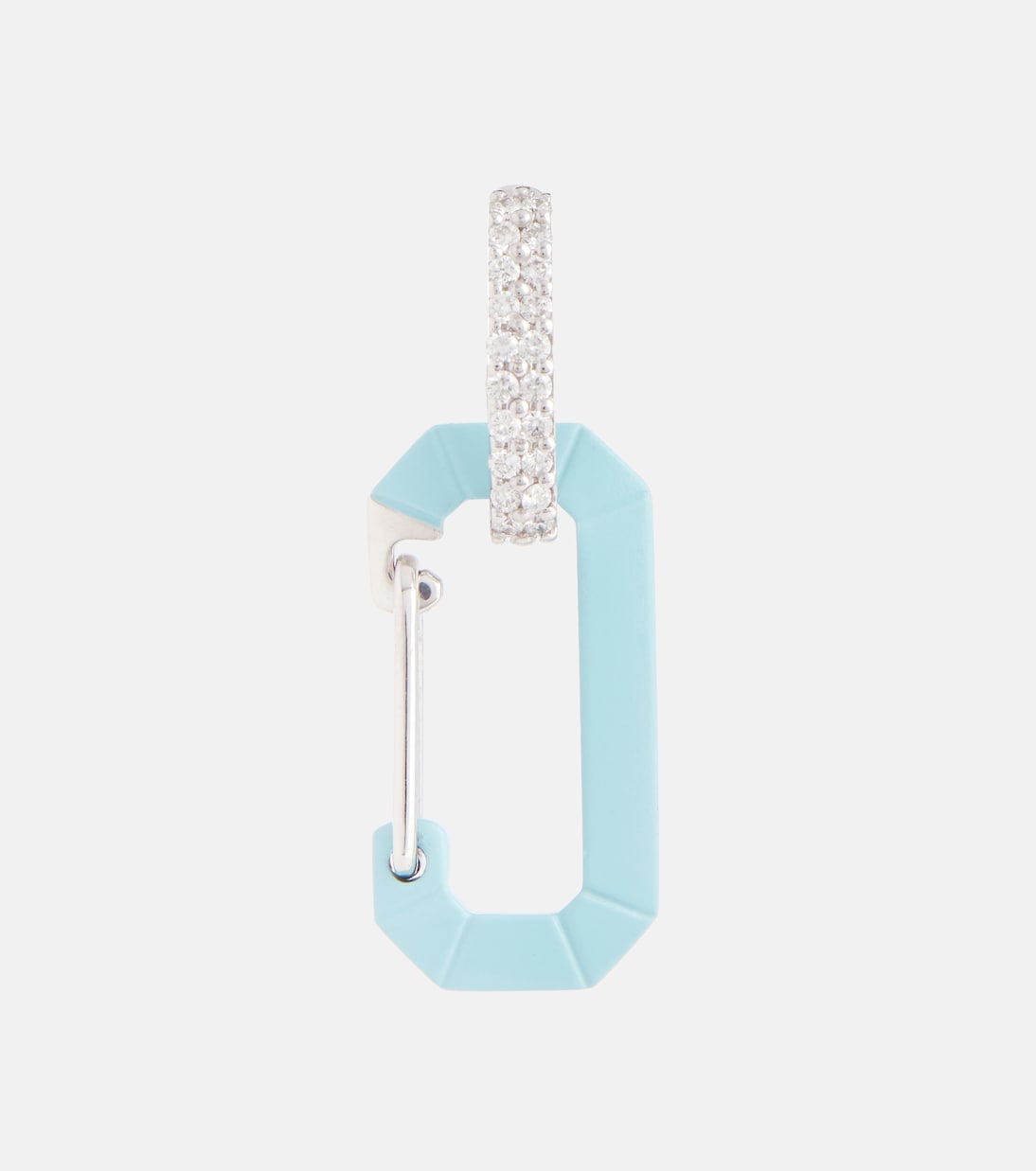 Chiara Small 18kt gold single earring with diamonds | Eéra