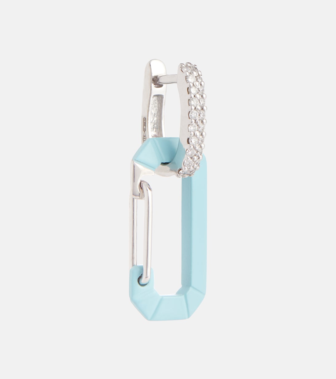 Chiara Small 18kt gold single earring with diamonds | Eéra