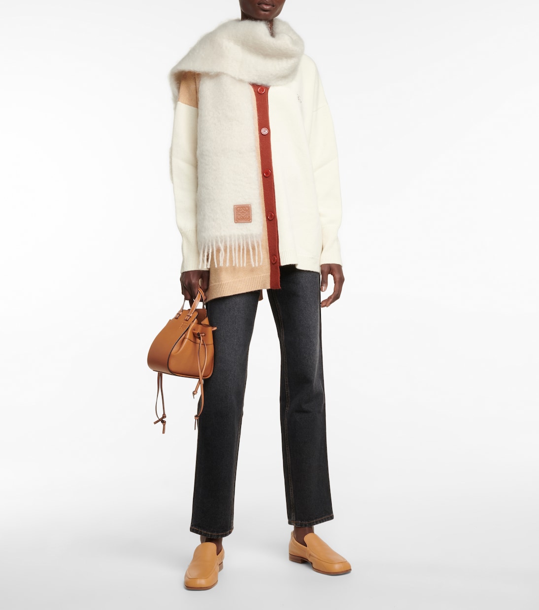 Sciarpa in lana e mohair | Loewe
