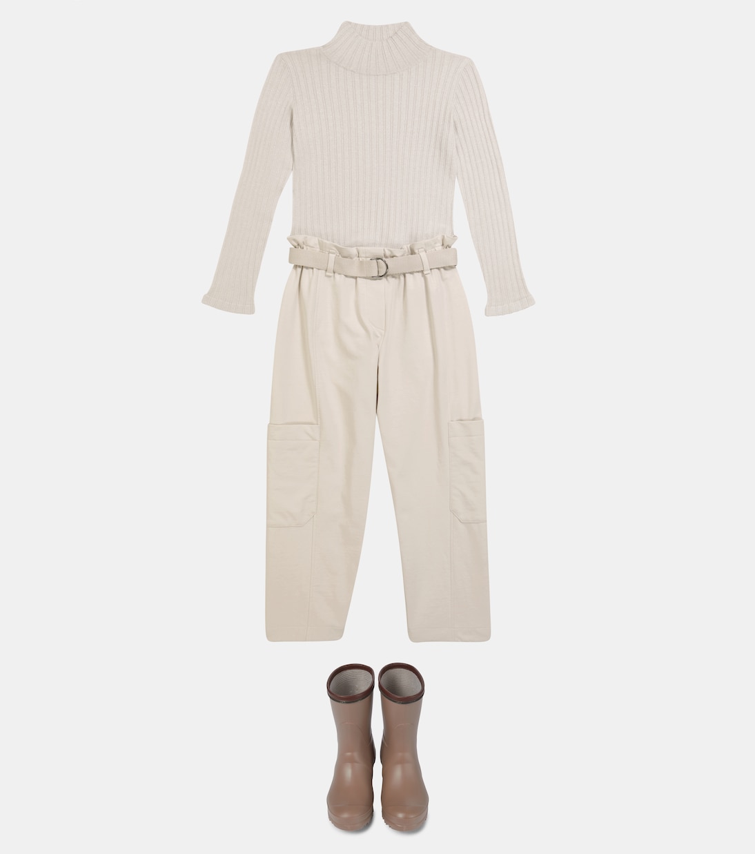 Stivali in gomma con decorazione | Brunello Cucinelli Kids