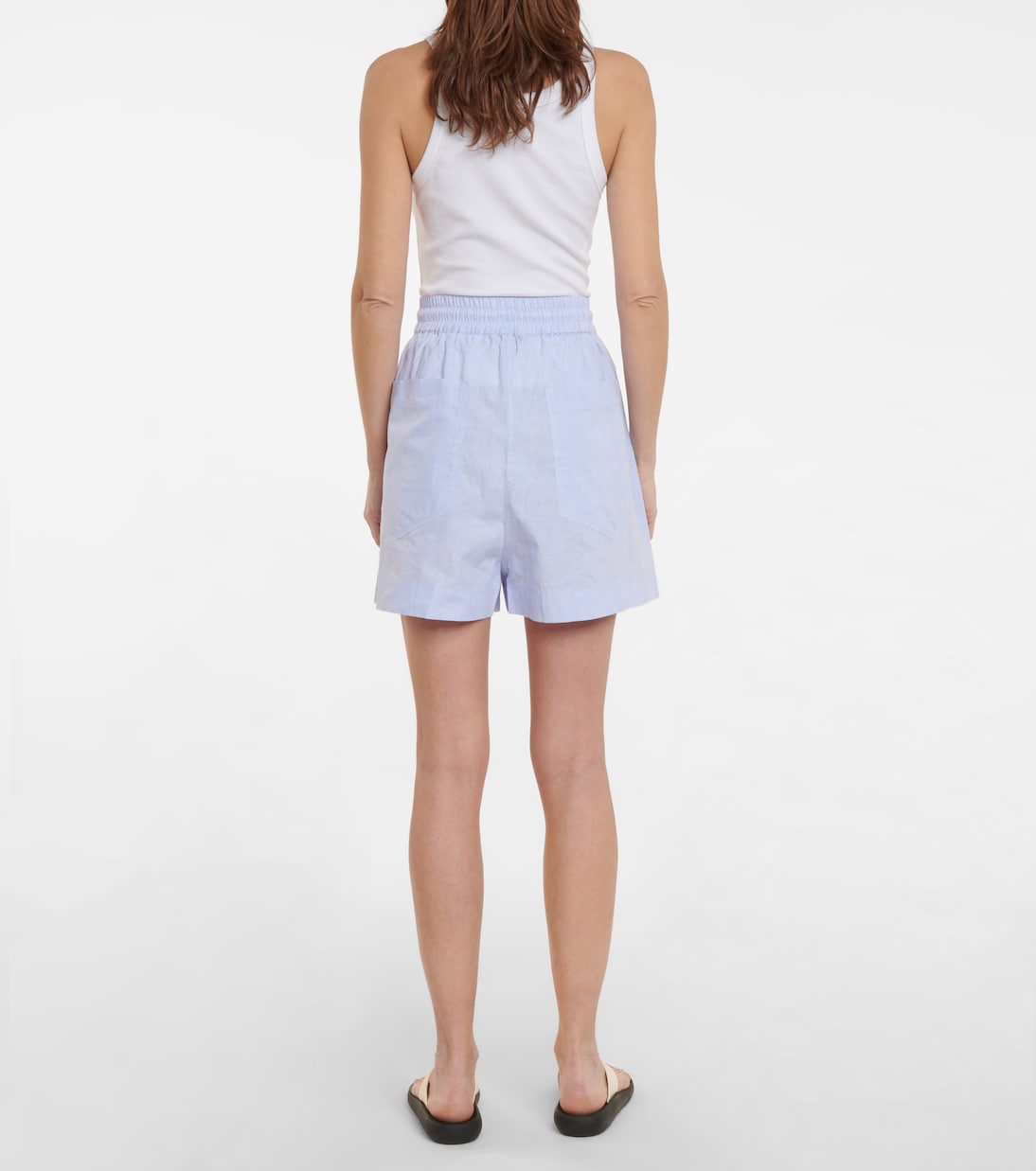 Shorts LM Classic in cotone e lino | Lee Mathews