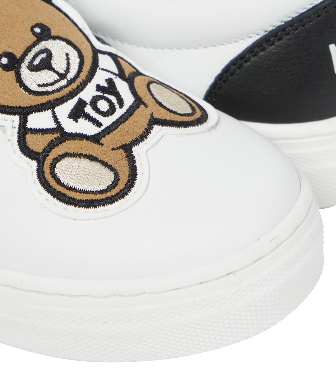 Slip-on leather sneakers | Moschino Kids