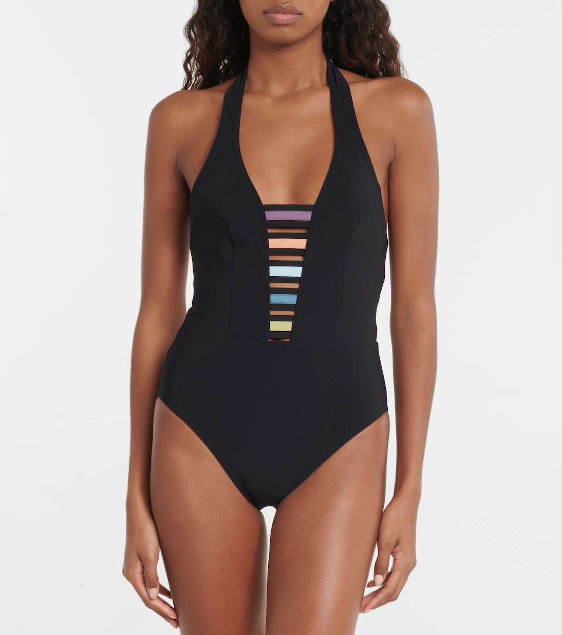 Bañador Beatrix con cuello halter | Karla Colletto