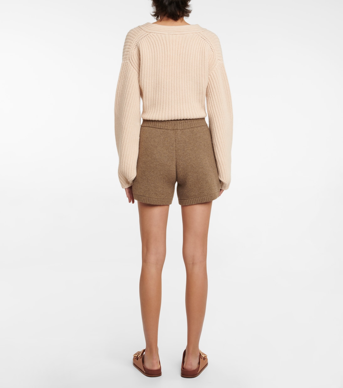 Shorts Kev in misto cashmere | Khaite