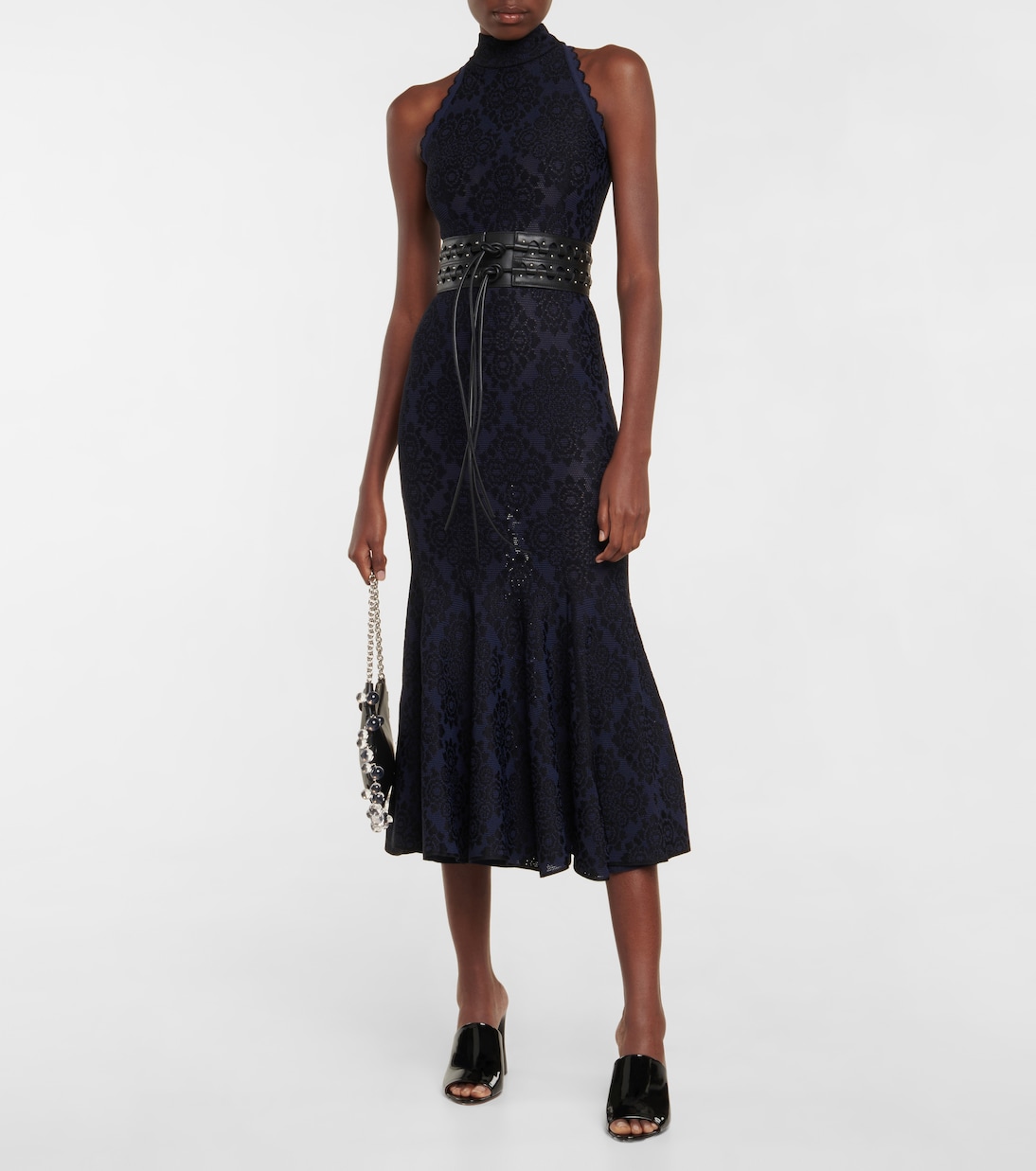 Abito midi in maglia | Alaïa
