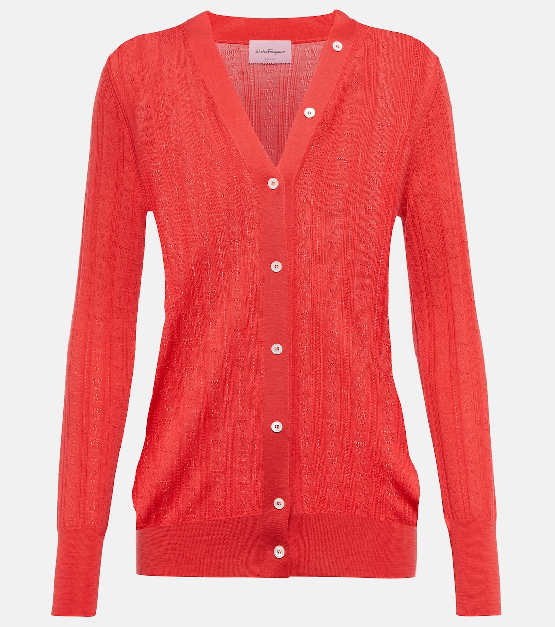 Cardigan aus Schurwolle | Ferragamo
