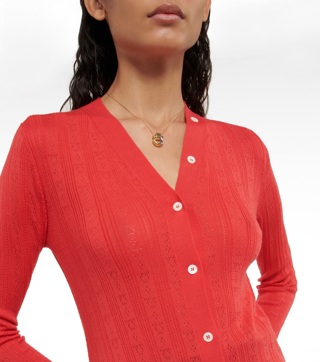 Cardigan aus Schurwolle | Ferragamo