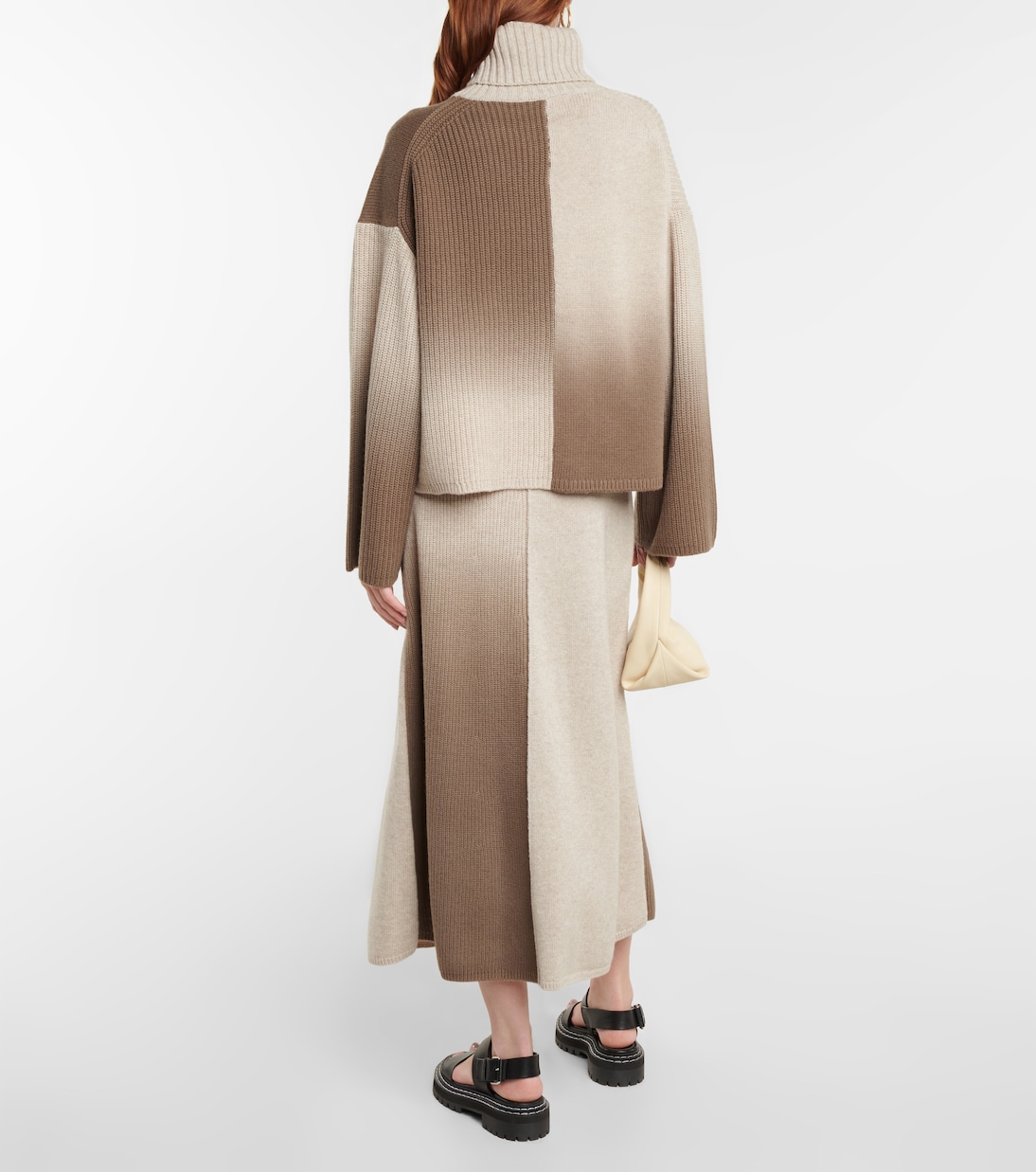 Jersey de cuello alto en mezcla de lana | Joseph