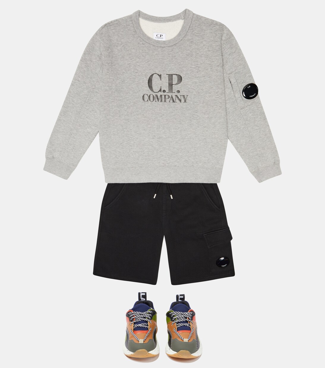 Felpa Lens in pile di cotone | C.P. Company Kids