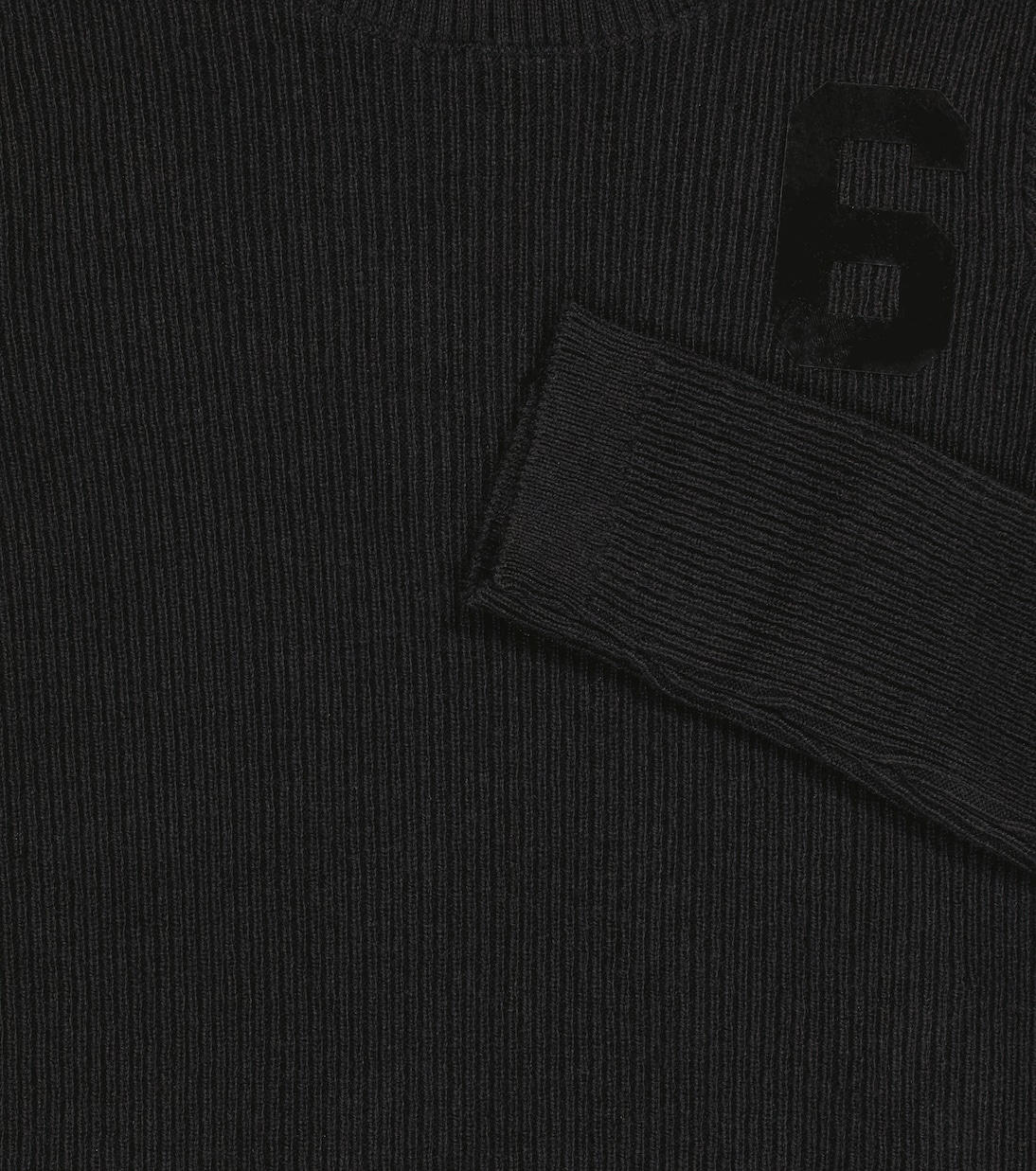Ribbed-knit turtleneck sweater | MM6 Maison Margiela Kids