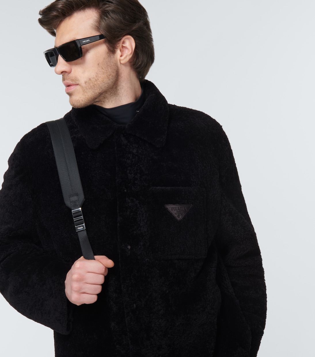 Jacke aus Shearling | Prada