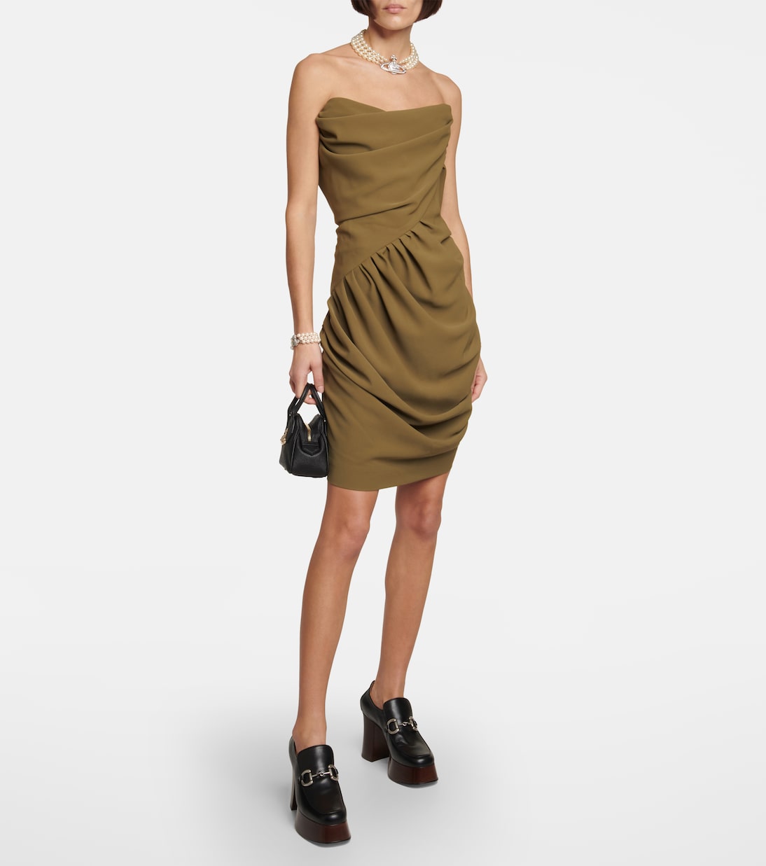 Draped strapless minidress | Vivienne Westwood